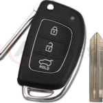 (433MHz) 95430-K3000 / K3001 Flip Remote Key For Hyundai Venue 2021-2024 SVI-AERGE03