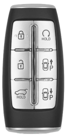 image447 433.92MHz 95440-T6111 Smart Key For 2021 Hyundai Genesis GV80 - Image 1