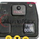 (433Mhz) 48080 Toyota remote set LX470 Toyota Prado kdj 120