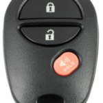 (433Mhz) 2+1btn Remote For Toyota