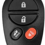 (315Mhz) 3+1btn Remote For Toyota (Trunk)