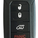 (433Mhz) MQB Chip 2ADFTFI5AM433TX Flip Key For Jeep Renegade