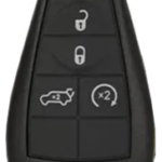 (433Mhz) 7961M/4A Chip GQ4-53T Smart Key For 2014-2019 Jeep Cherokee