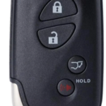 (433Mhz) 3370 3+1btn Smart Key For Lexus LX570 RX350 （P1=98）