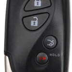 (314.3Mhz) 3370 3+1btn Smart Key For Lexus （P1=98）