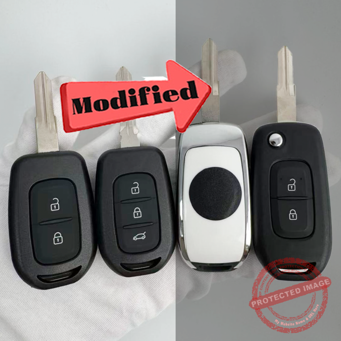 image780 Modify (433Mhz) HU56R Remote Key For Renault Symbol Trafic Dacia Logan - Image 1