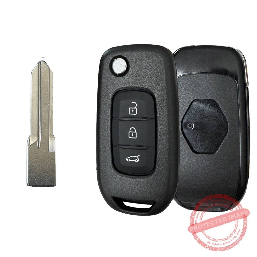 image792 433MHz OEM PCB HU136 N5F-PFK1A Flip Remote Key For Renault Logan Duster Sandero Oroch - Image 1