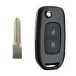 Modify 433Mhz) 7946A HU136 Remote Key For Renault Clio III Duster Logan