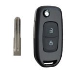 (433Mhz) NSN14 CWTWB1G767 Flip Remote Key For Renault Captur Megane3