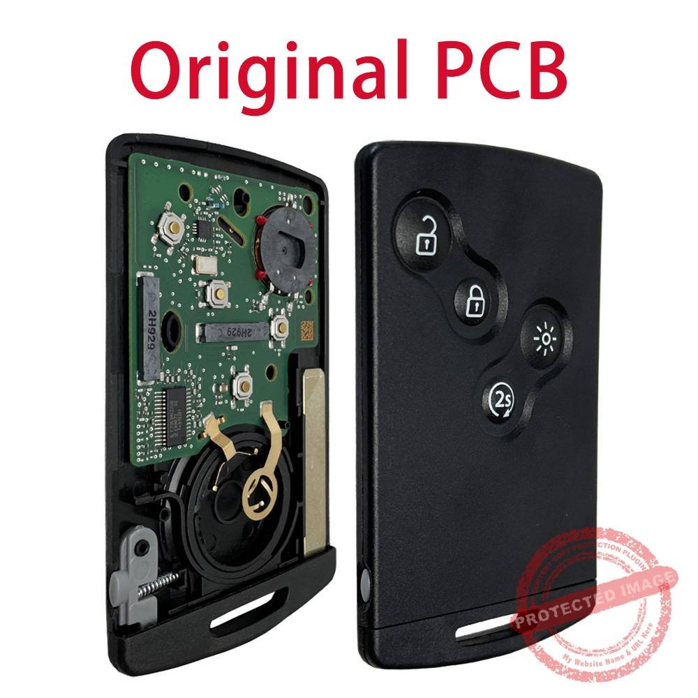 image822 (433MHz) OEM PCB Keyless Smart Key For Renault Clio 4 Captur Kadjar - Image 1