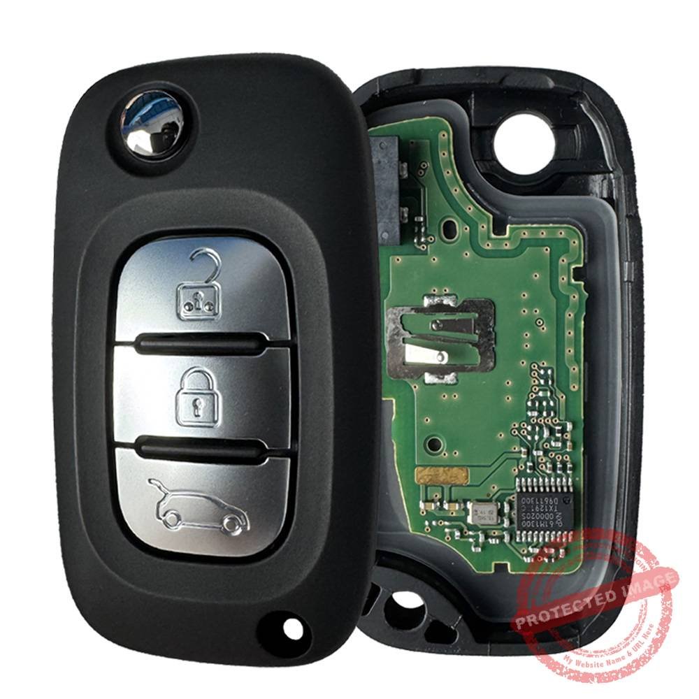 image828 (433Mhz) 100% OEM CWTWB1G767 Flip Remote Key For Renault Symbol Trafic - Image 1