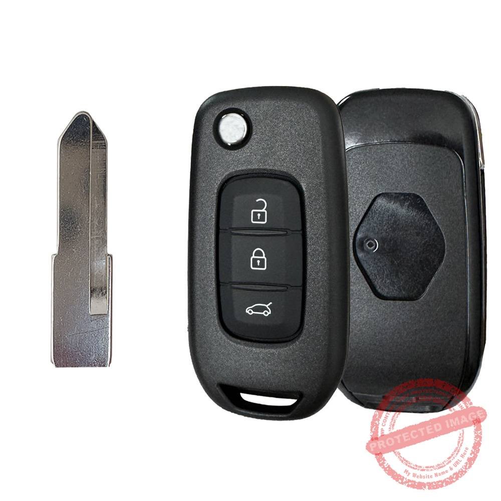image840 433MHz OEM PCB Y62 N5F-PFK1A Flip Remote Key For Renault Logan Duster Sandero Oroch - Image 1