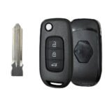 433MHz OEM PCB HU136TE N5F-PFK1A Flip Remote Key For Renault Logan Duster Sandero Oroch