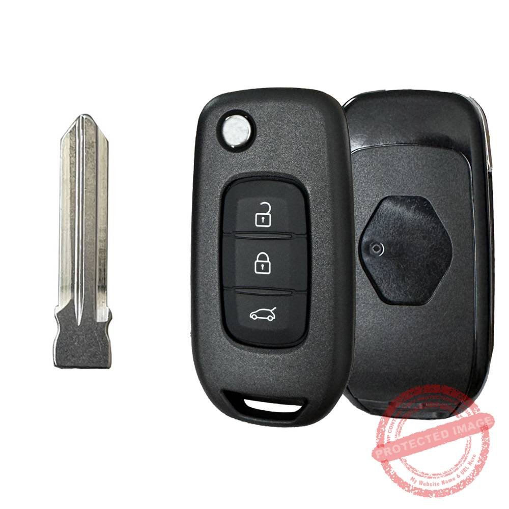 image841 433MHz OEM PCB HU136TE N5F-PFK1A Flip Remote Key For Renault Logan Duster Sandero Oroch - Image 1