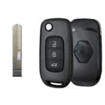 433MHz OEM PCB HU56R N5F-PFK1A Flip Remote Key For Renault Logan Duster Sandero Oroch