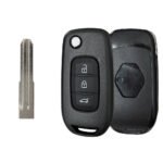 433MHz OEM PCB NSN14 N5F-PFK1A Flip Remote Key For Renault Logan Duster Sandero Oroch
