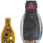VVDI YELLOW PCB 3+1btn Smart Key For Benz