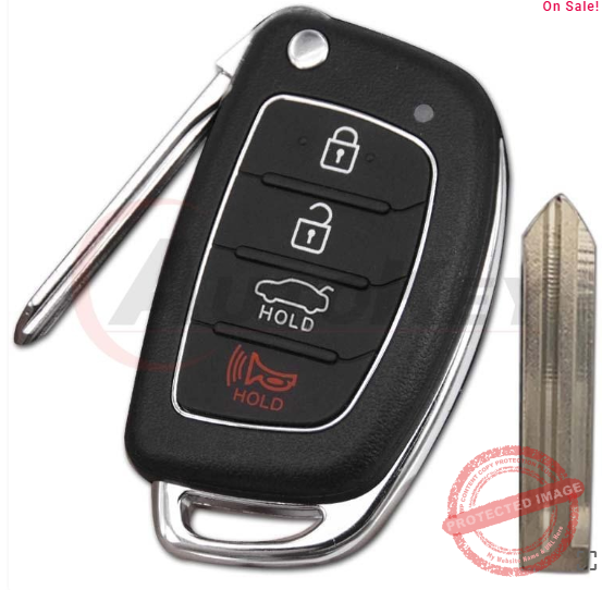 image993 (433MHz) 95430-R1100 Remote Key For Hyundai HB20 2019-2022 - Image 1