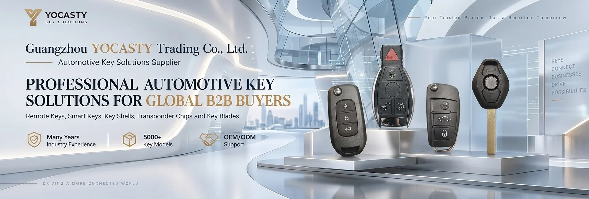 Remote Keyless Smart Key for Renault and more car brands - YOCASTY